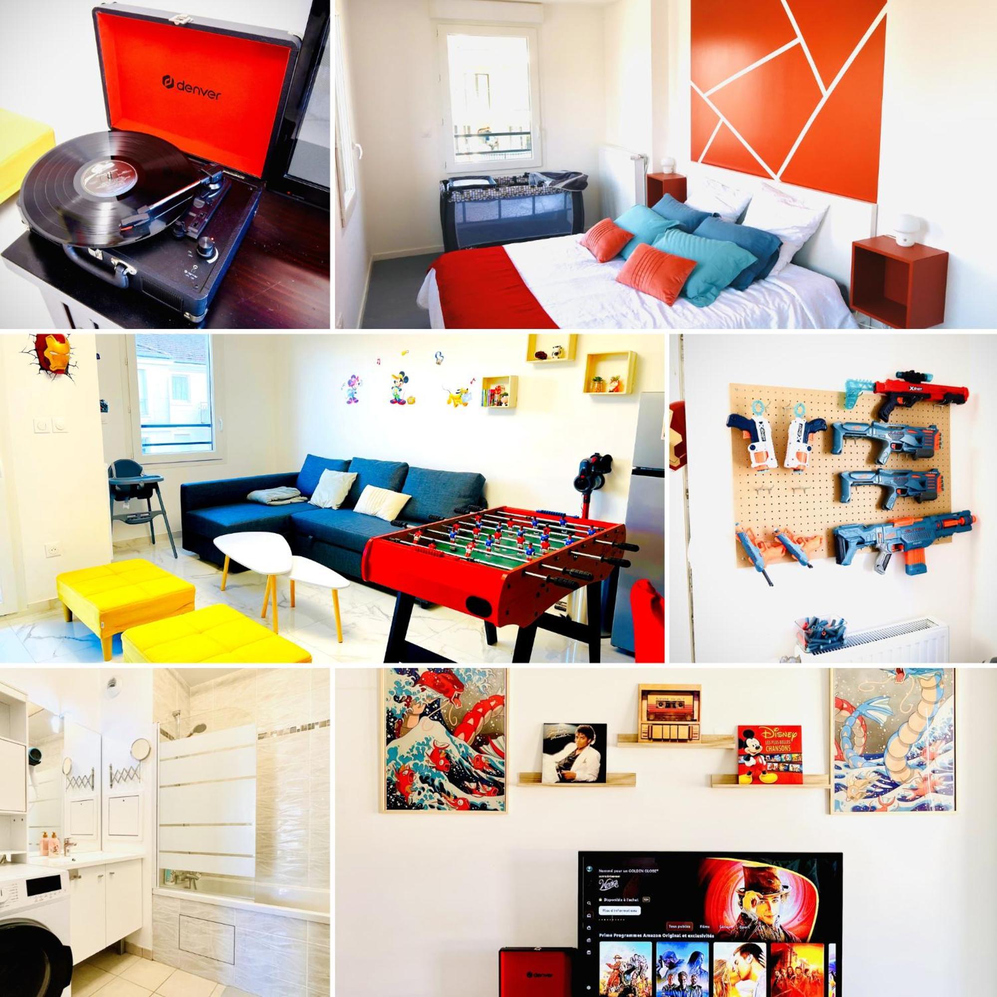 Le Lion D'Or - Parking - Netflix - Wifi - Nerf Apartman Bussy-Saint-Georges Kültér fotó